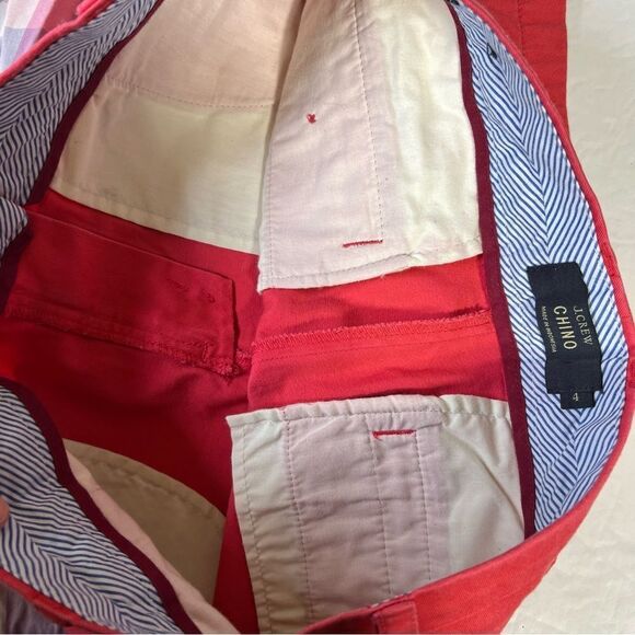J.Crew chino shorts size 4 100 percent cotton - Picture 11 of 14